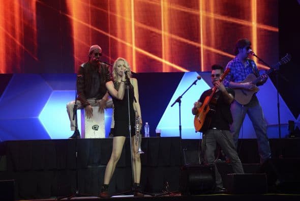 Con su música pusieron a bailar a los asistentes.