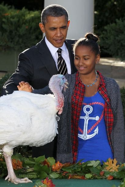 El año pasado, fue 'Popcorn' el pavo indultado por Obama.