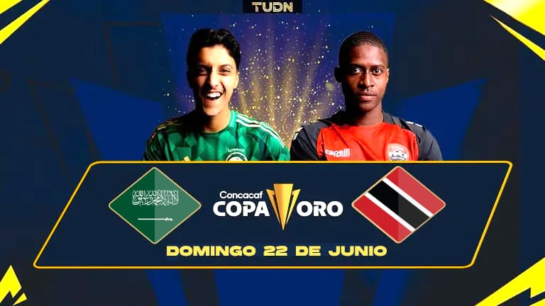 Así puedes ver el Arabia Saudita vs. Trinidad y Tobago de la Copa Oro