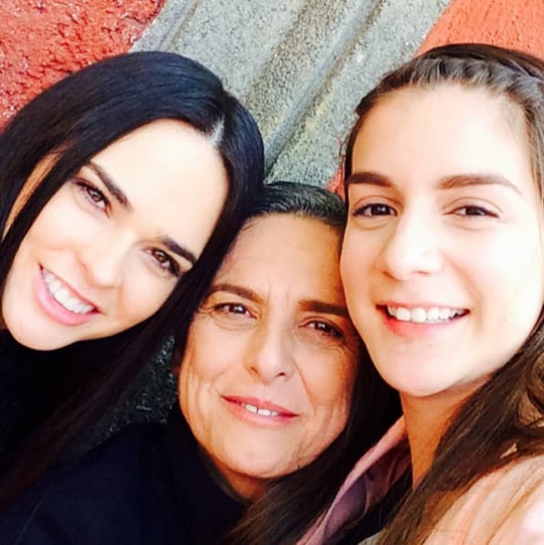 Fabiola, Cecilia y Eleane se llevaban súper bien.