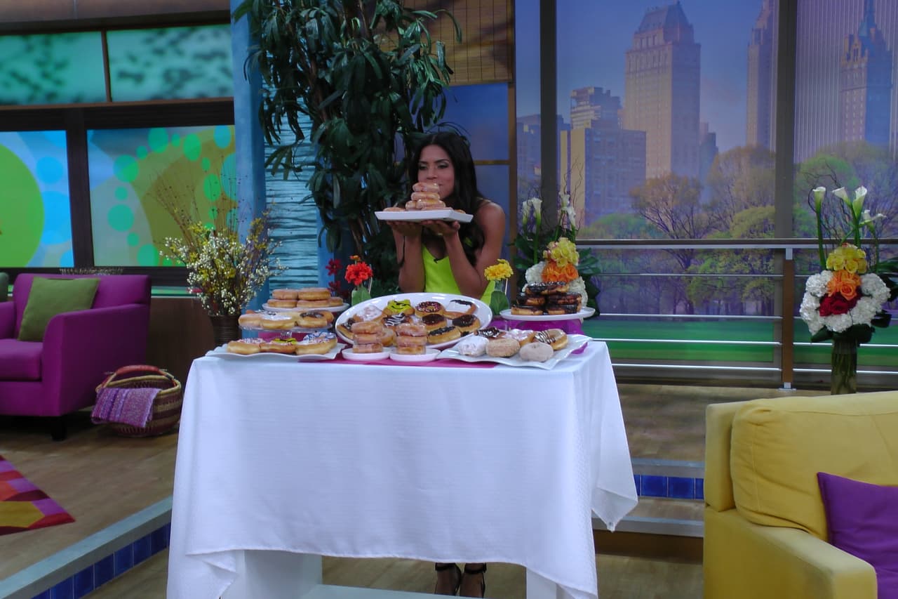 También agarramos a Francisca con las manos en las donas.