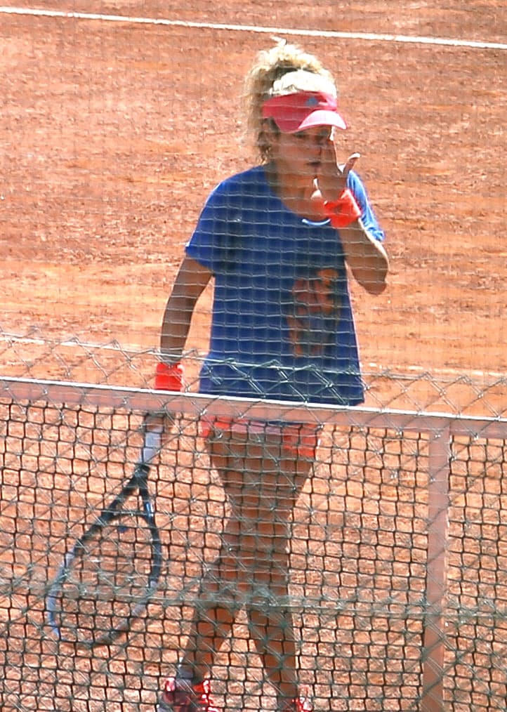 La colombiana lo pratica a diario en un club de Barcelona.