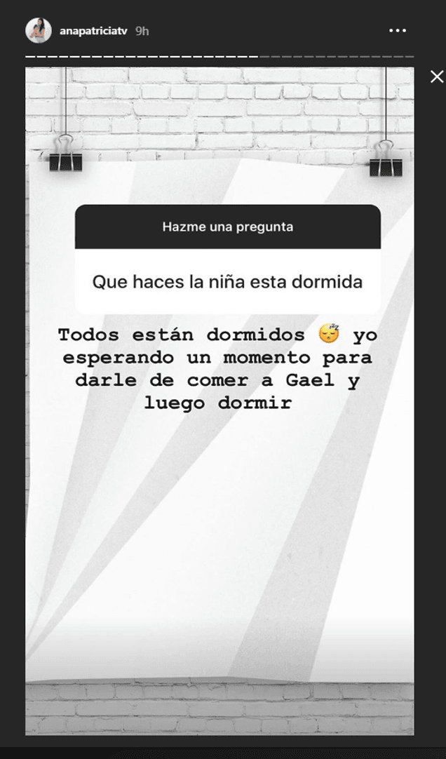 La conductora respondió a preguntas de sus seguidores en Instagram.