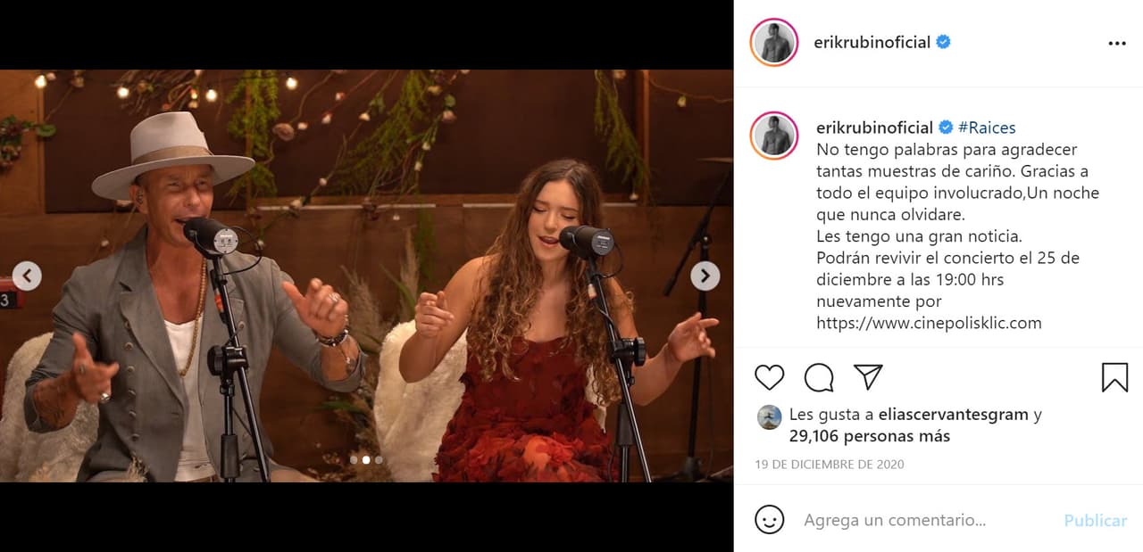 El ex Timbiriche y Mía han ofrecido conciertos virtuales juntos, donde demuestran que 
<b>la química entre ellos también existe en el escenario.</b>
<br>