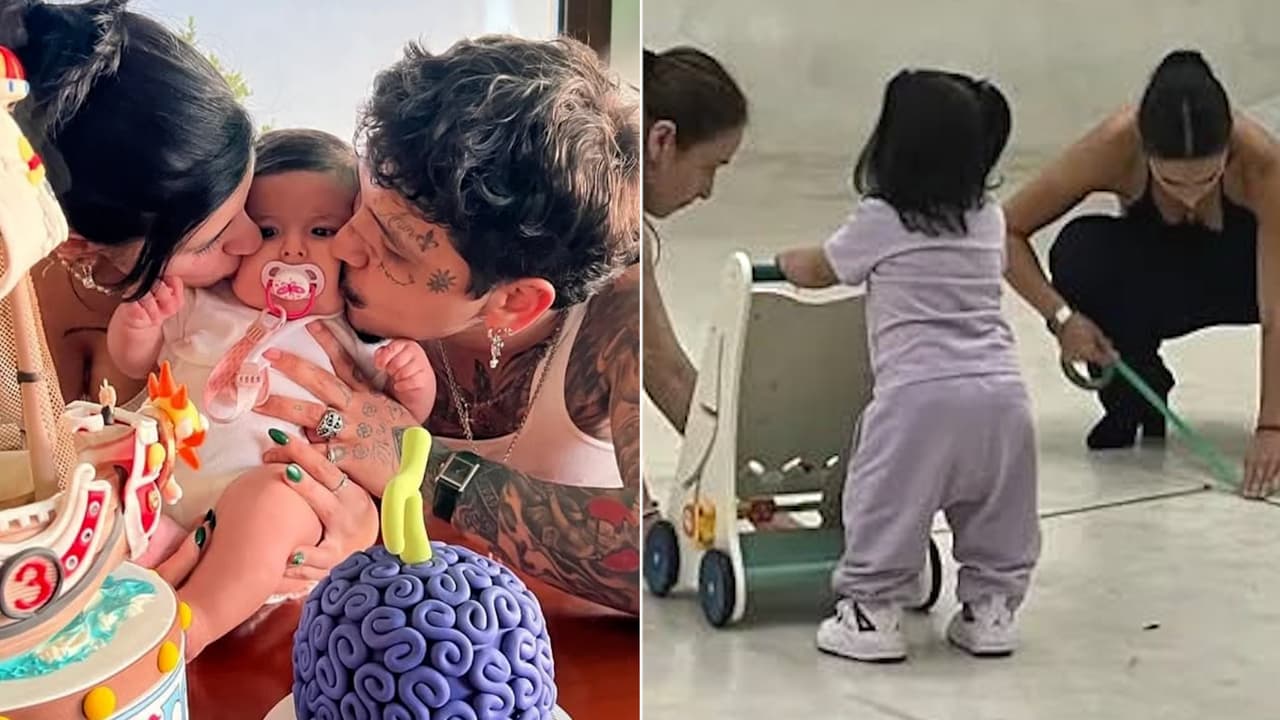¡Hija de Nodal y Cazzu ya caminaría!: foto revelaría sus primeros pasos a 6 meses de la separación