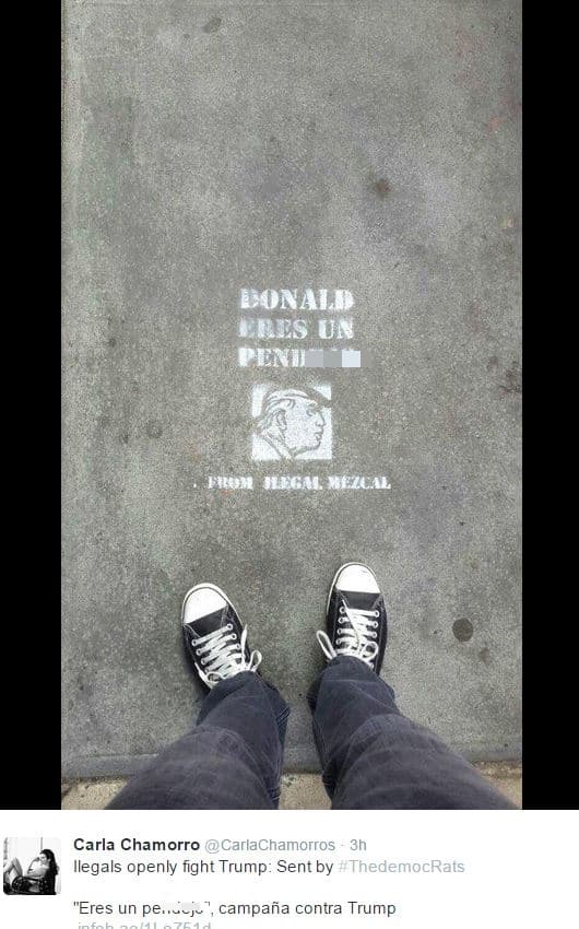 Campaña contra Trump