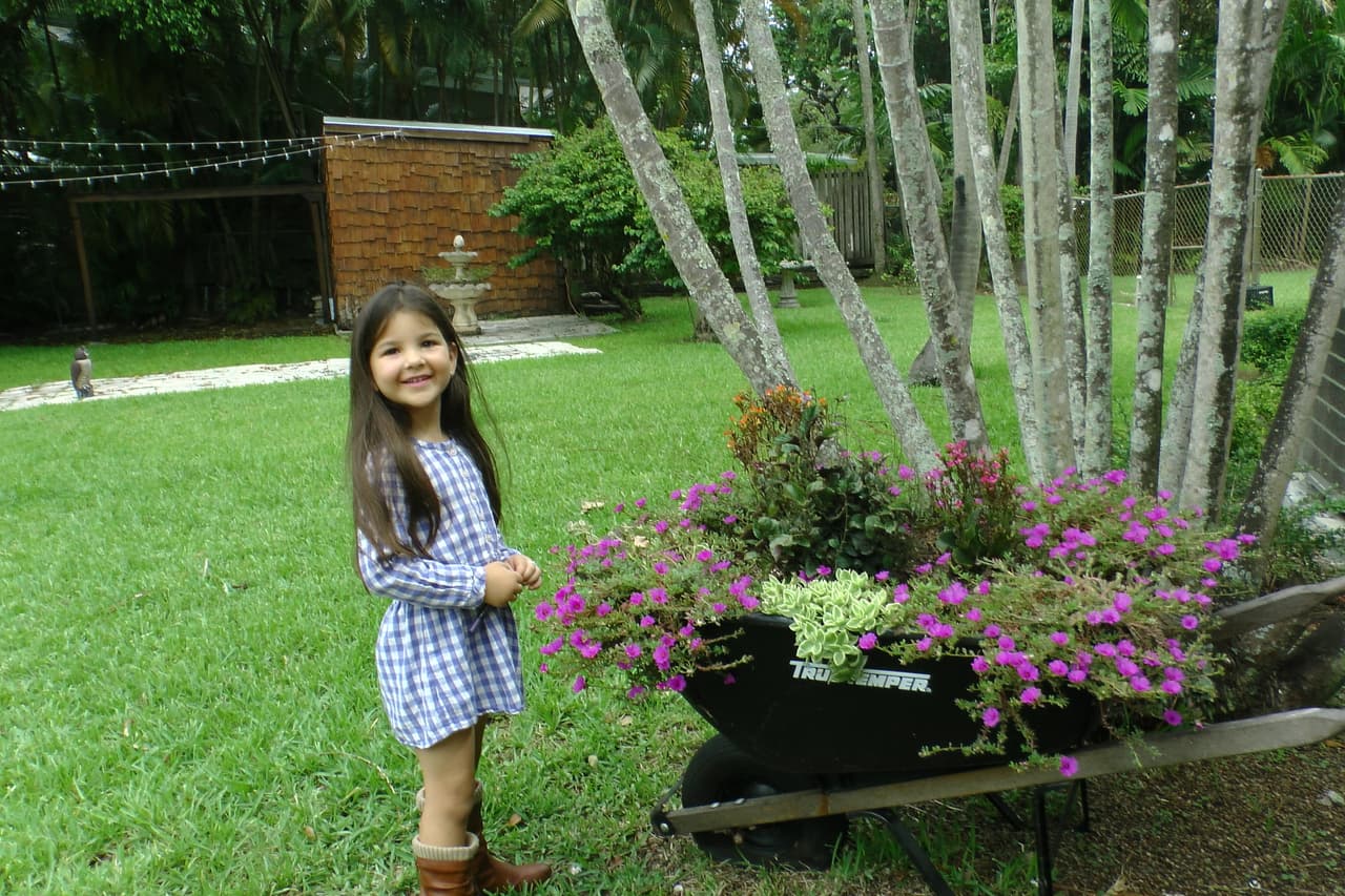 Ella es Sofía, la sobrina de Xime.