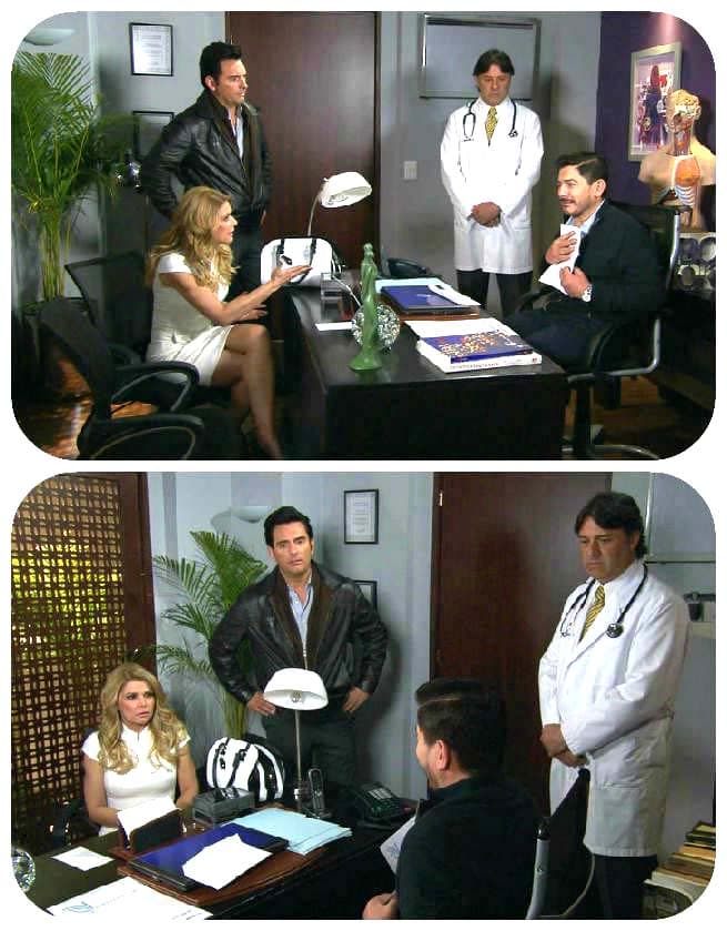 ¡Ahhh, pero no todo fue malo! ¡Qué alivo saber que Alejandra sí es tu hija! ¿Verdad, Santiago?