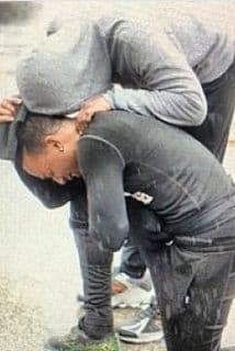 Hall y Mills corrieron 540 millas desde Atlanta a Fersuson en memoria de Michael Bronw. (Imagen tomada de Instagram @raymills_)