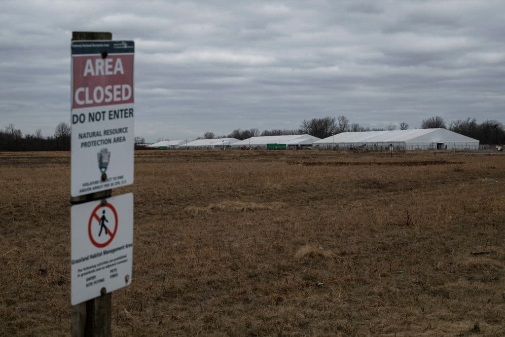 El complejo de Floyd Bennett Field, inaugurado en noviembre de 2023, es el único ubicado en terrenos federales.