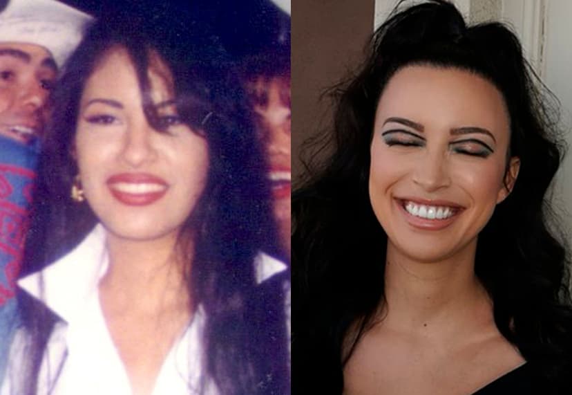 "Christian Serratos consiguió ese papel por su gran talento y carisma. Ella ilumina la pantalla. La conocí a través de un amigo y apareció con el lápiz labial rojo, que de inmediato me hizo pensar en Selena", dijo a 
<a href="https://www.cinemablend.com/television/2559697/netflixs-selena-the-series-creator-talks-about-his-decision-to-cast-twilight-actress-as-the-lead" target="_blank">CinemaBlend</a>.