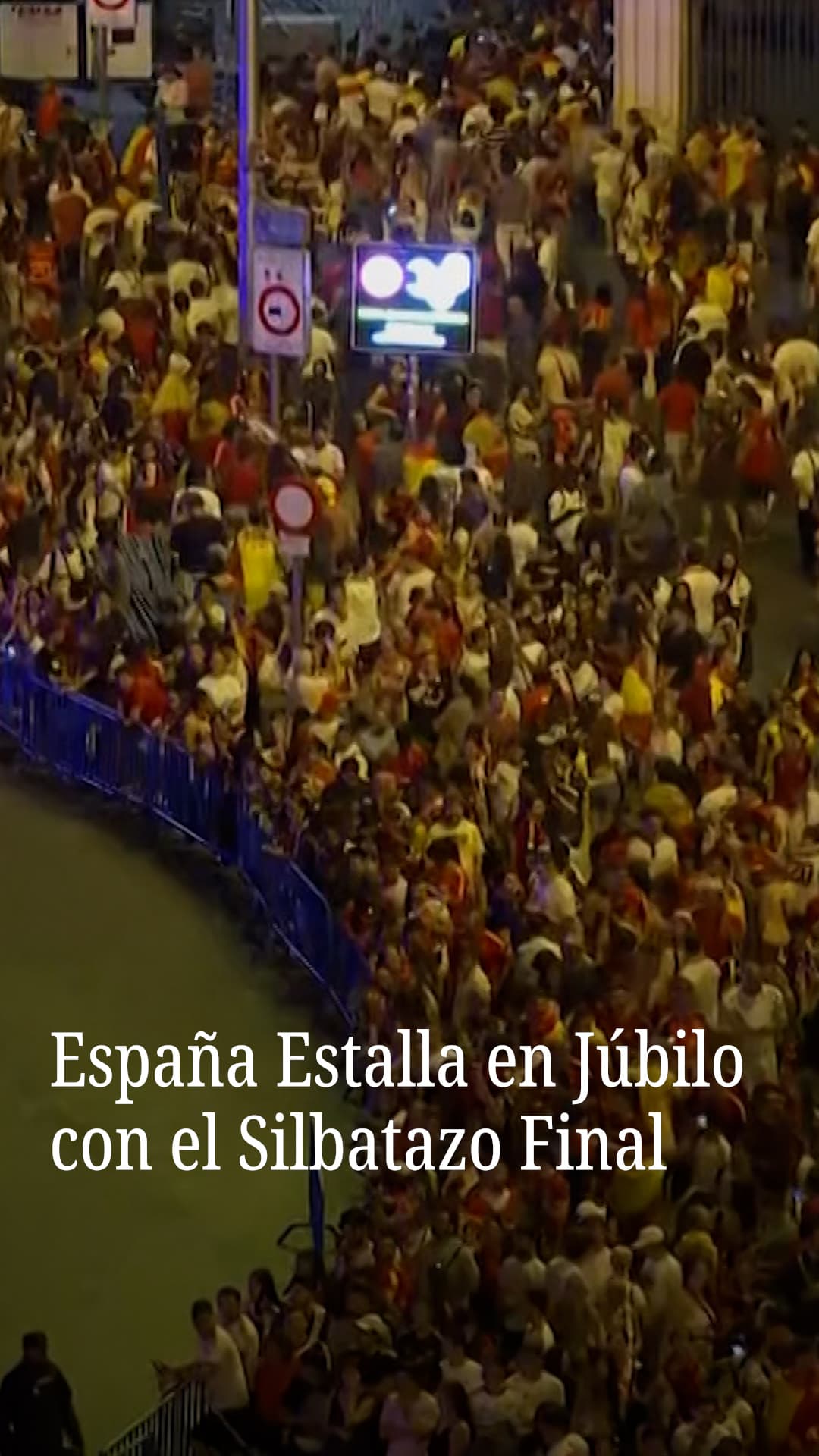 España estalla en júbilo con el silbatazo final