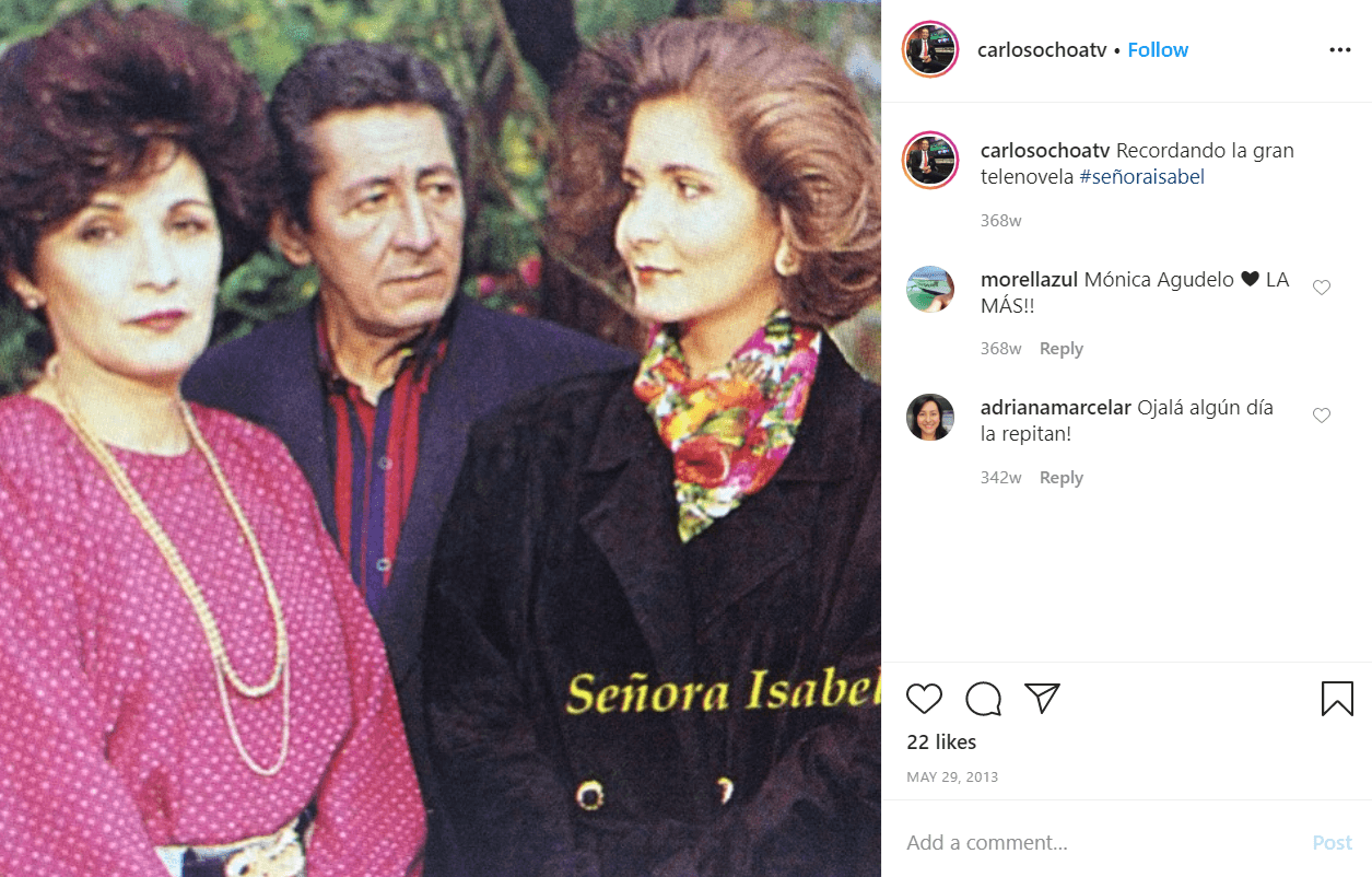 'Señora Isabel' es una producción colombiana que se realizó en 1993. Fue protagonizada por Judy Henríquez y Luis Mesa.