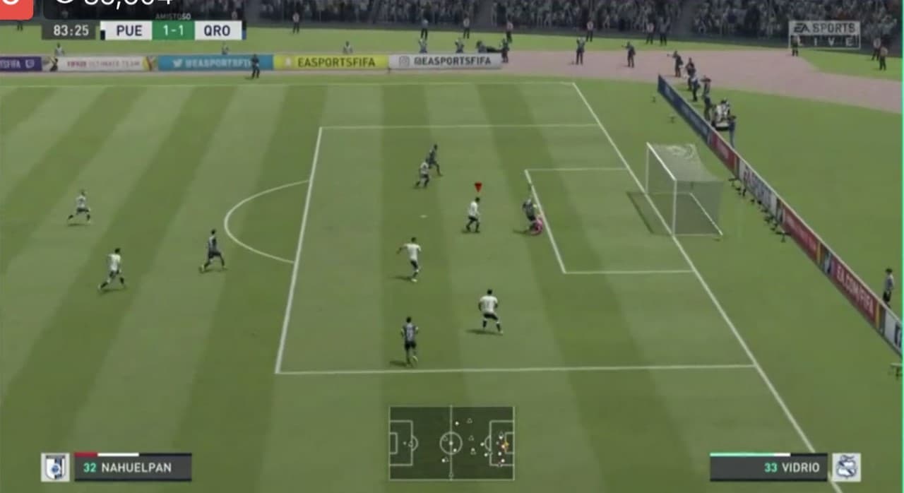 Jimmy Gómez le pone fin a la racha ganadora del Puebla de Santiago Ormeño.