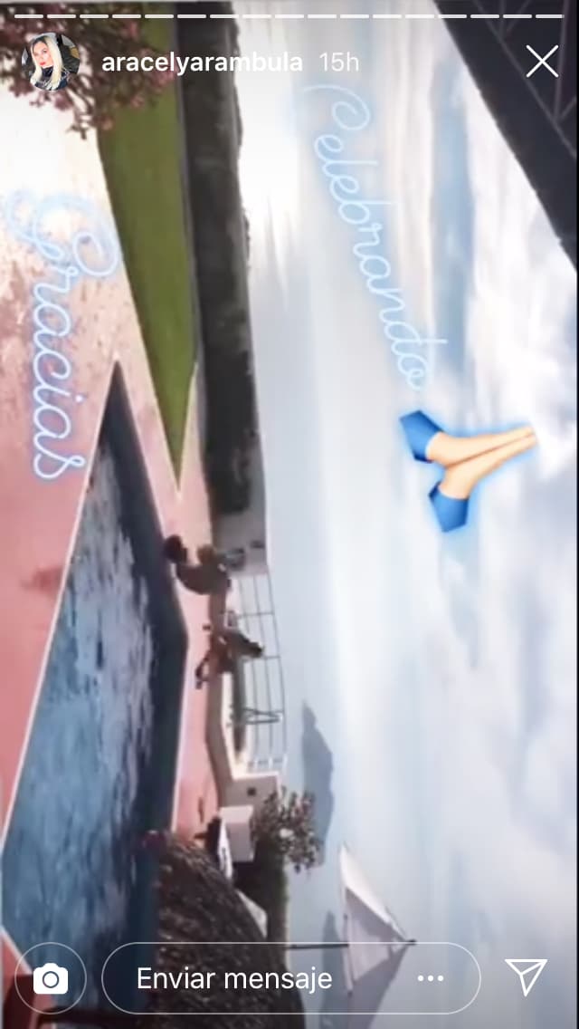 La protagonista de 'Soñadoras' comenzó el 2019 de vacaciones junto a sus hijos.