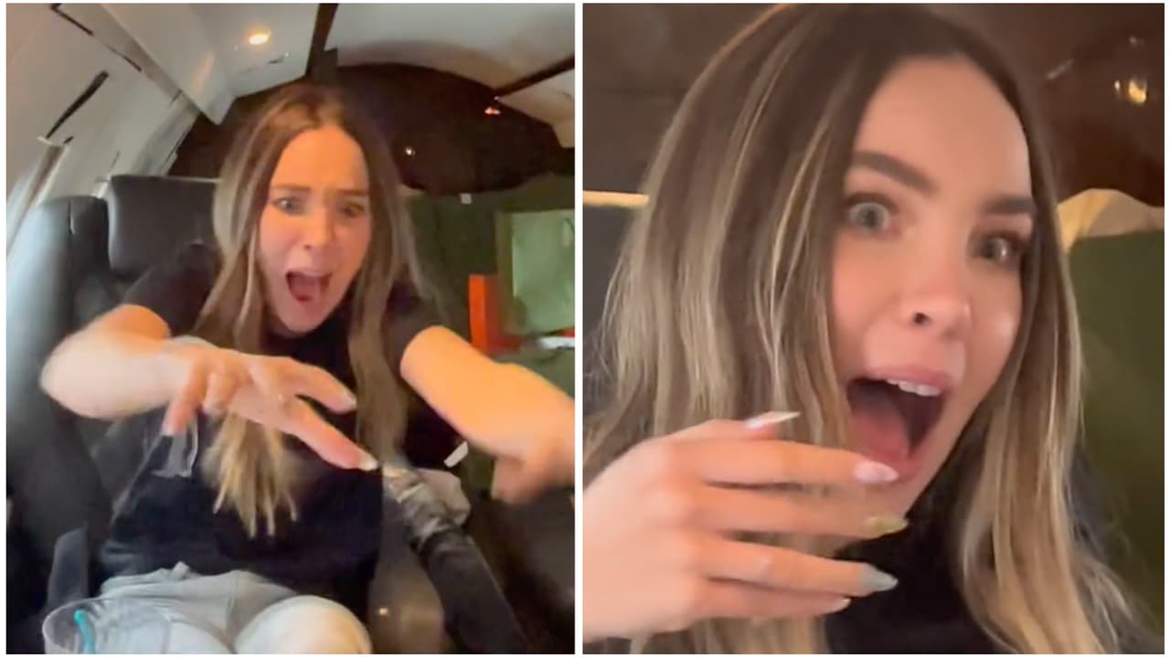 Belinda muestra los momentos de terror que vivió en un avión: "Pensé que no lo íbamos a contar”