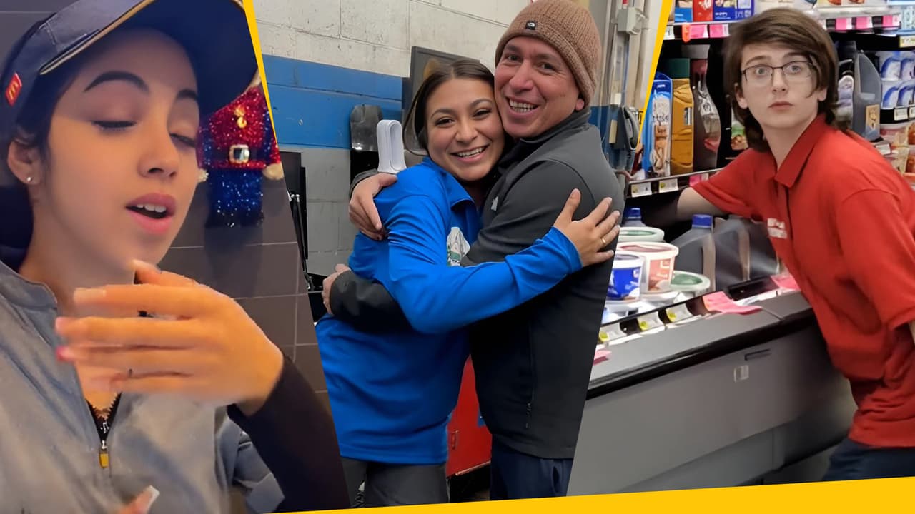 Papás visitan a sus hijos en sus primeros trabajos y sale mal: llegan de sorpresa y los avergüenzan