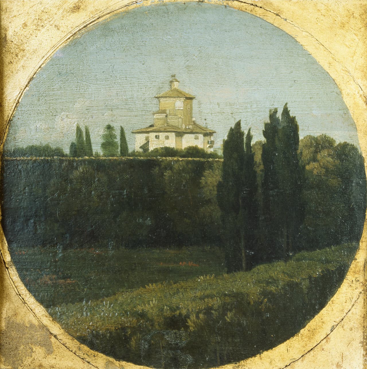 En 
<a href="https://pvp.giustizia.it/pvp/it/dettaglio_annuncio.page?ordinamento=data_vendita_decre&anno=&disponibilita=&lng=12.4880417&searchresults=true&categoria=&indirizzo=Via+Lombardia%2C+Roma%2C+RM%2C+Italia&contentId=LTT5833592&elementiPerPagina=10&ricerca_libera=&ordine_localita=a_z&idInserzione=&tipo_bene=immobili&geo=raggio&view=tab&prezzo_da=&procedura=&raggio=3&prezzo_a=&lat=41.90781630000001&tribunale=0580910098" target="_blank">el anuncio de la venta, el gobierno italiano</a> aseguró que la Villa Aurora conserva en su interior numerosas salas con fresco de los maestros Guercino y por Caravaggio. En la imagen: la Villa Aurora pintada por Jean Auguste Dominique Ingres.