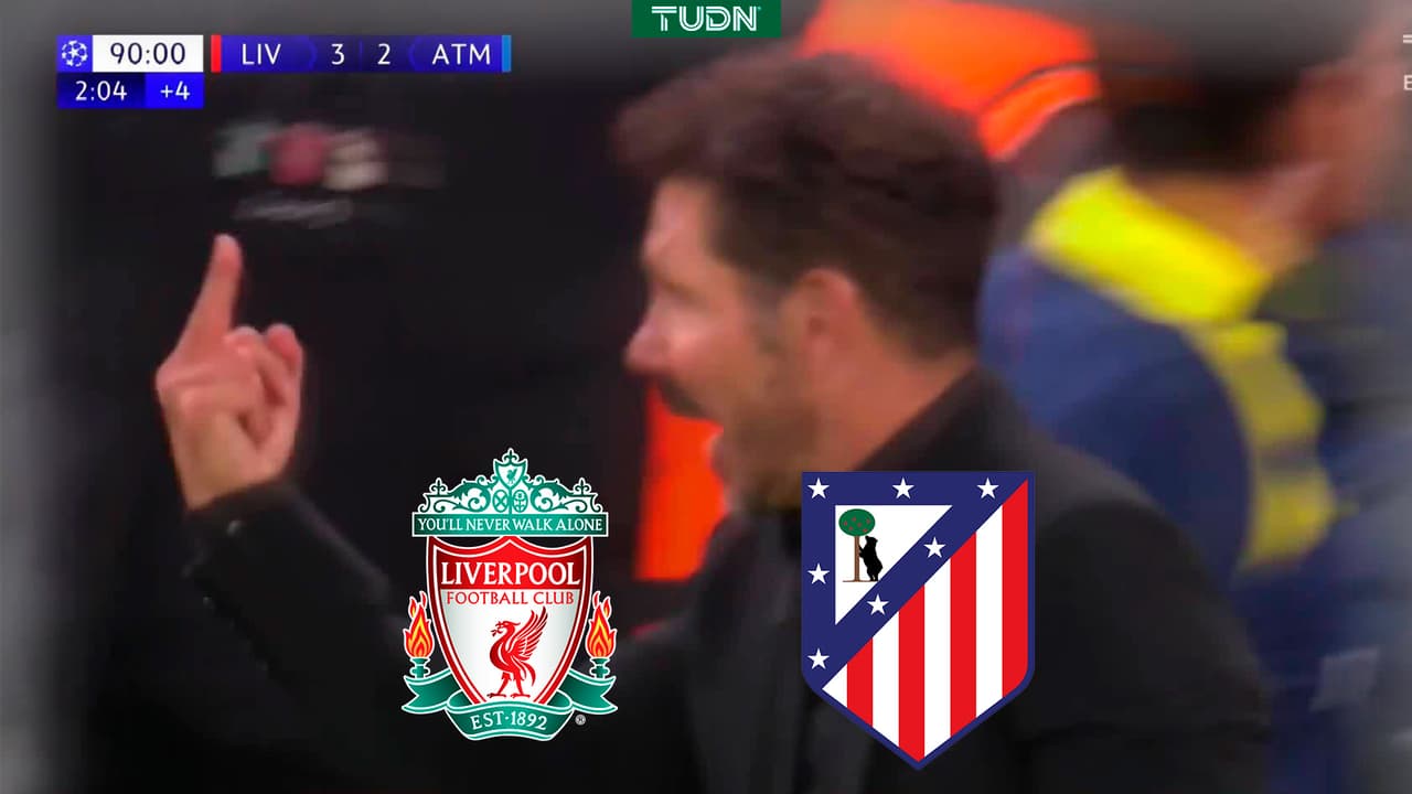 ¡Se vuelve loco! Simeone confronta a fans y denuncia señas obscenas