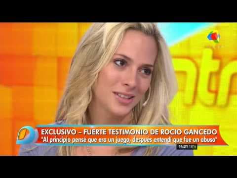 Rocío ya había causado conmoción al hablar en televisión acerca del abuso sexual que padeció de niña.