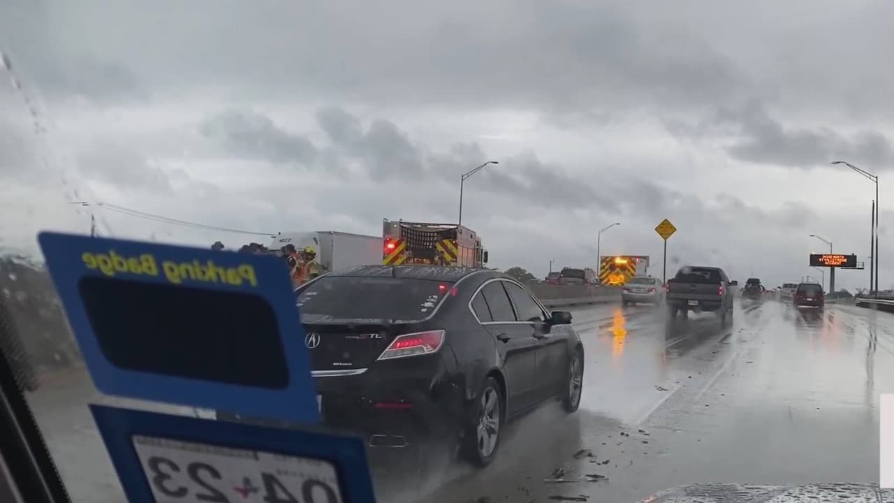 “Gracias a Dios no me maté ni le hice daño a nadie”: camionero que protagonizó accidente durante las lluvias 
