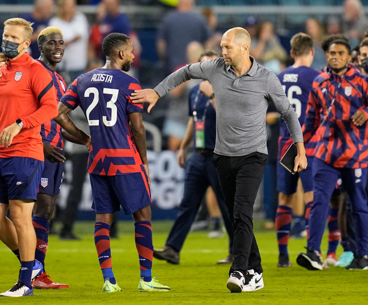 El resultado dejó conforme al seleccionador Gregg Berhalter.
<br>