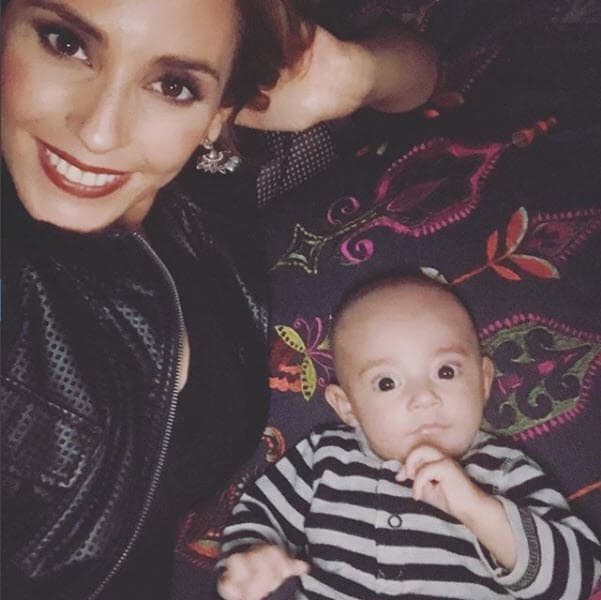 Él es el Mariano, el pequeñín que le ha robado el corazón a la actriz y a su familia.