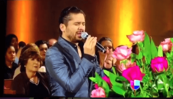 ¡Se mostró muy emotivo durante su participación!