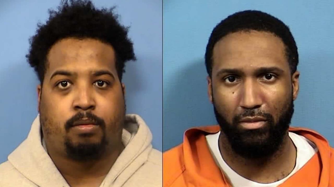 Steve Lane (izq.) y Tyran Williams (der.) son los sujetos detenidos relacionados con el tiroteo de Oak Brook.