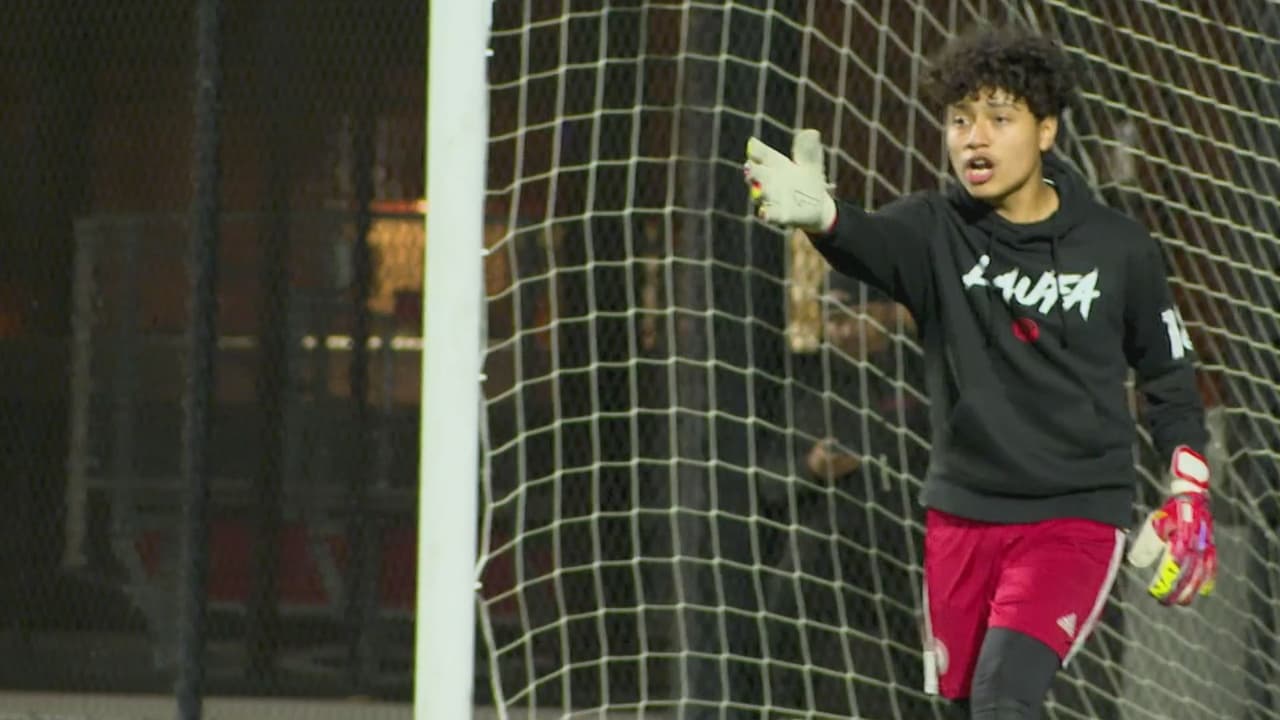 Esta joven promesa del futuro sueña con ser un exitoso portero en las ligas más importantes de Europa