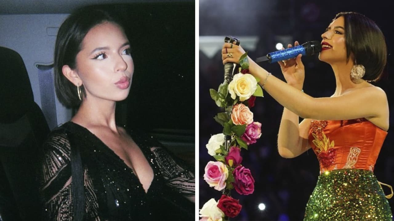 Como una "princesa mexicana",  Ángela Aguilar presume su vestido para su nuevo tema musical