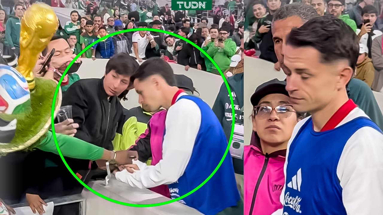 Fidalgo estaba firmando una playera y le quitaron el plumón de forma descarada y grosera