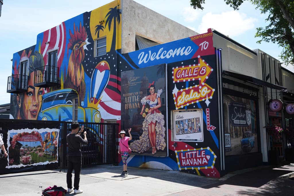 <b>Turismo y gallos: el negocio detrás de un símbolo inesperado: </b>El auge turístico de Little Havana ha convertido al gallo en una marca comercial. Tiendas como la de Jakelin Llaguna venden souvenirs con su imagen. Turistas buscan fotos junto a los gallos reales o a sus coloridas estatuas. Lo que fue un ave doméstica se ha transformado en recurso económico y cultural.
<br>