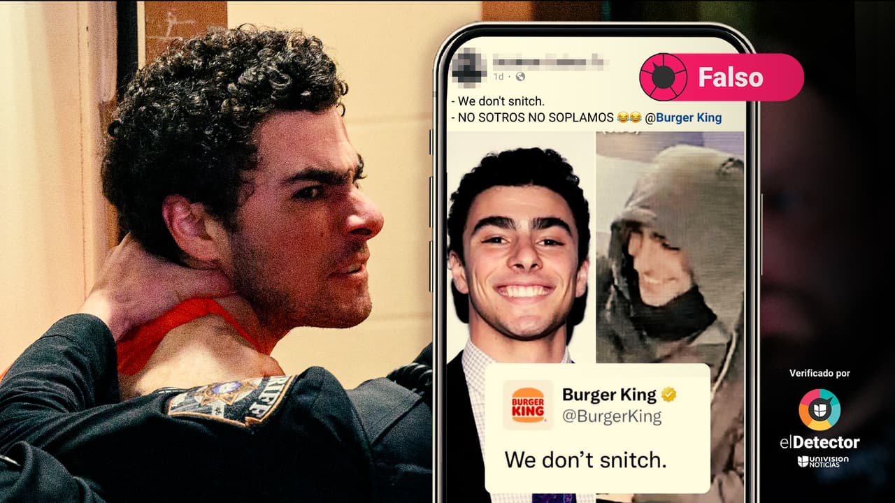 Burger King NO posteó en X “nosotros no delatamos”, en alusión al caso del asesinato del CEO de UnitedHealthcare