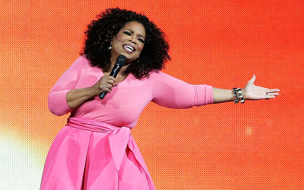 Oprah Winfrey - Presentadora de televisión, productora, empresaria, actriz... Está considerada como la mujer más influyente de su generación, y se suele decir que en realidad tiene más poder que el presidente de los Estados Unidos. Sus labores de filantropía baten records de recaudación, y cuando recomienda un libro en su show, se agota en las tiendas al segundo. Es un icono mediático.