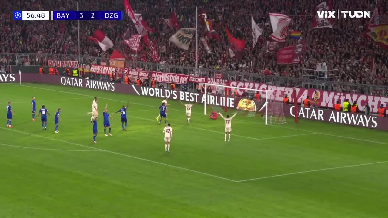 ¡Doblete de Kane! El inglés hace el cuatro del Bayern tras un rebote