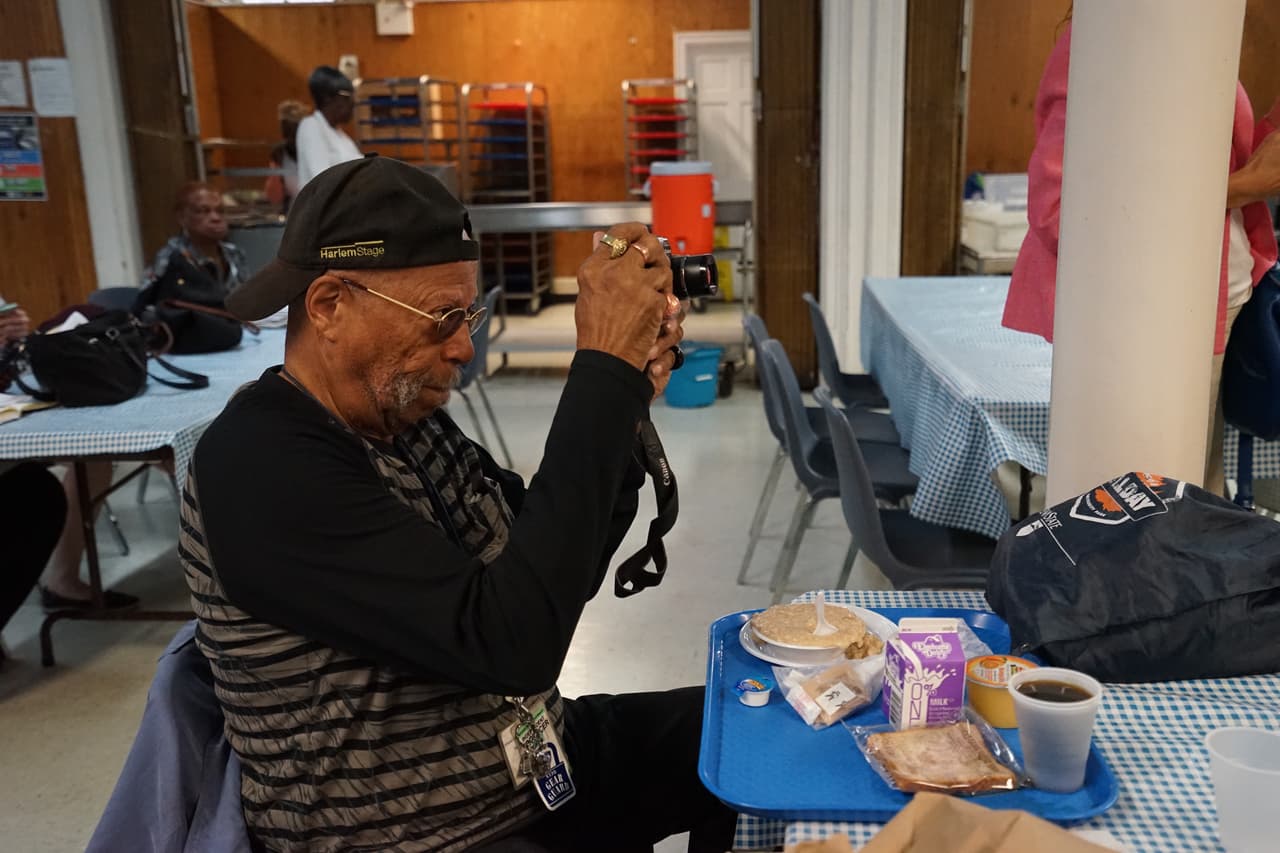 El evento se desarrolló en el Hamilton Grange Senior Center de Harlem.