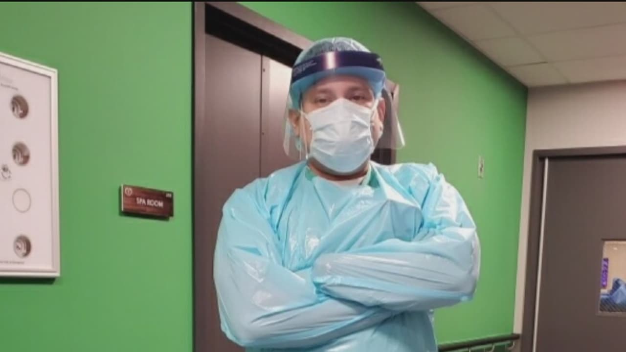 Estudiante hispano de enfermería viaja de Houston a Nueva York para ayudar a combatir el coronavirus