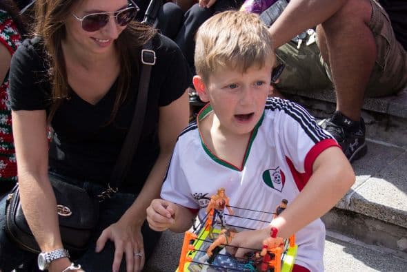 La comunidad mexicana se reunio en el historico Penn's Landing para celebrar el dia de la independencia mexicana. Estas son algunas imagenes.