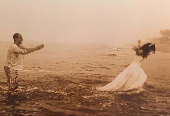 Andrea y Erik están muy agradecidos de que sus caminos se hayan encontrado.