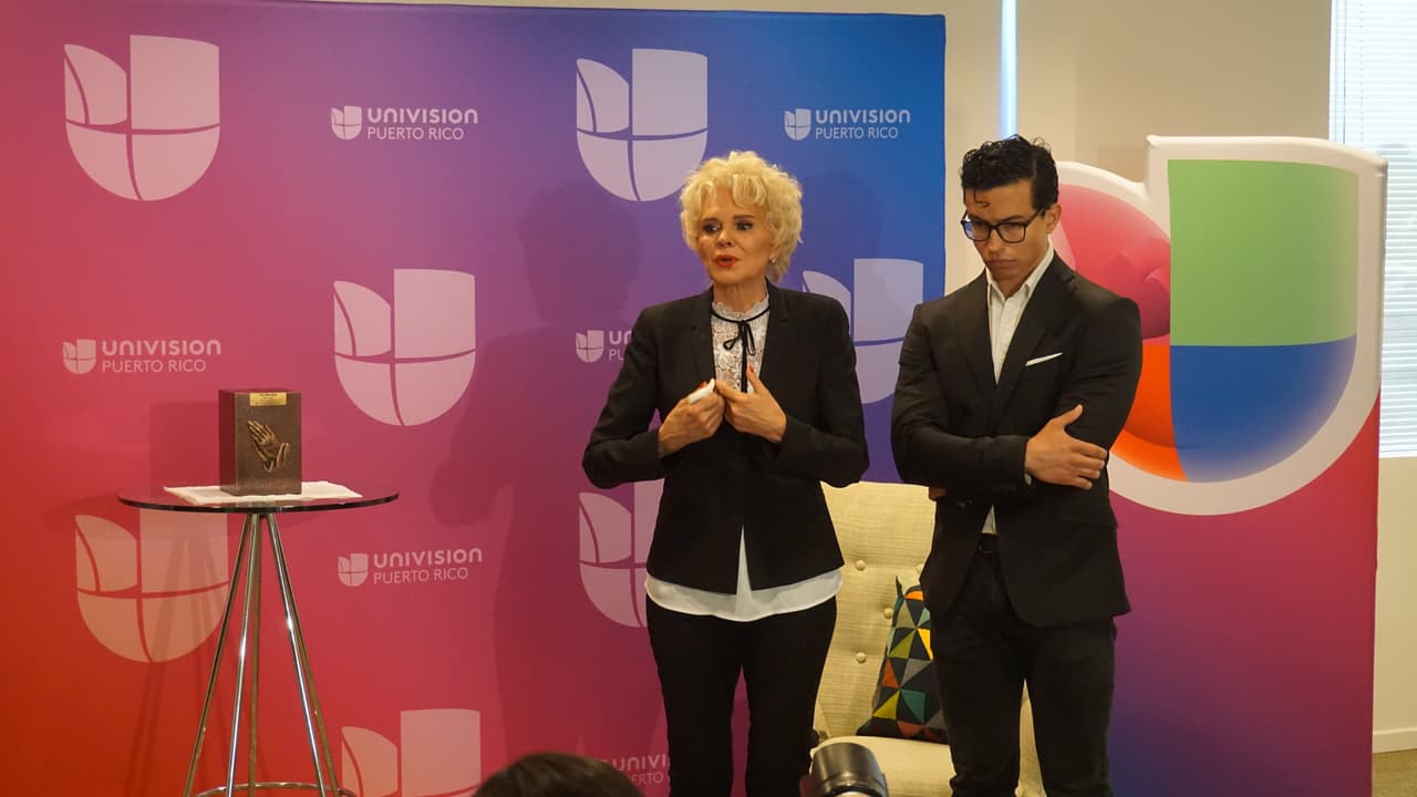 "Eso fue lo que vine a buscar aquí, los abrazos de mis boricuas bellos" expresó Charytín en su visita a Puerto Rico.