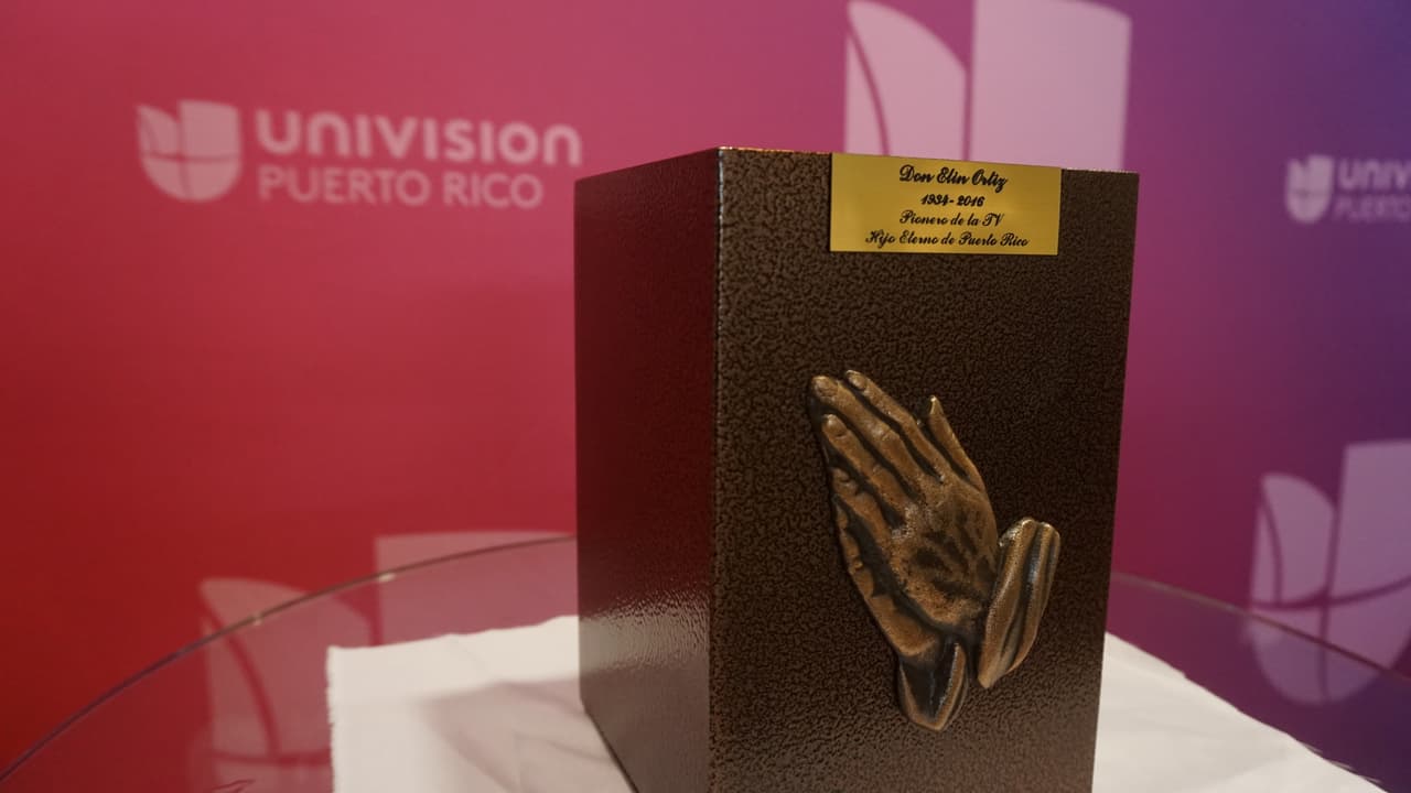 Aseguró que llegó a cumplir el deseo de Elín Ortiz de “descansar en su bella tierra