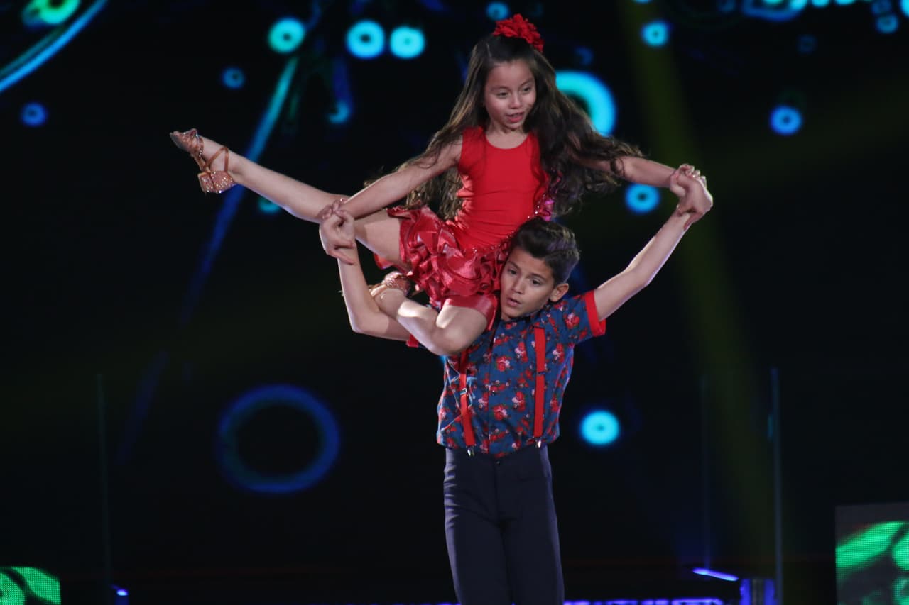 Los jueces se mostraron más que complacidos con este performance.