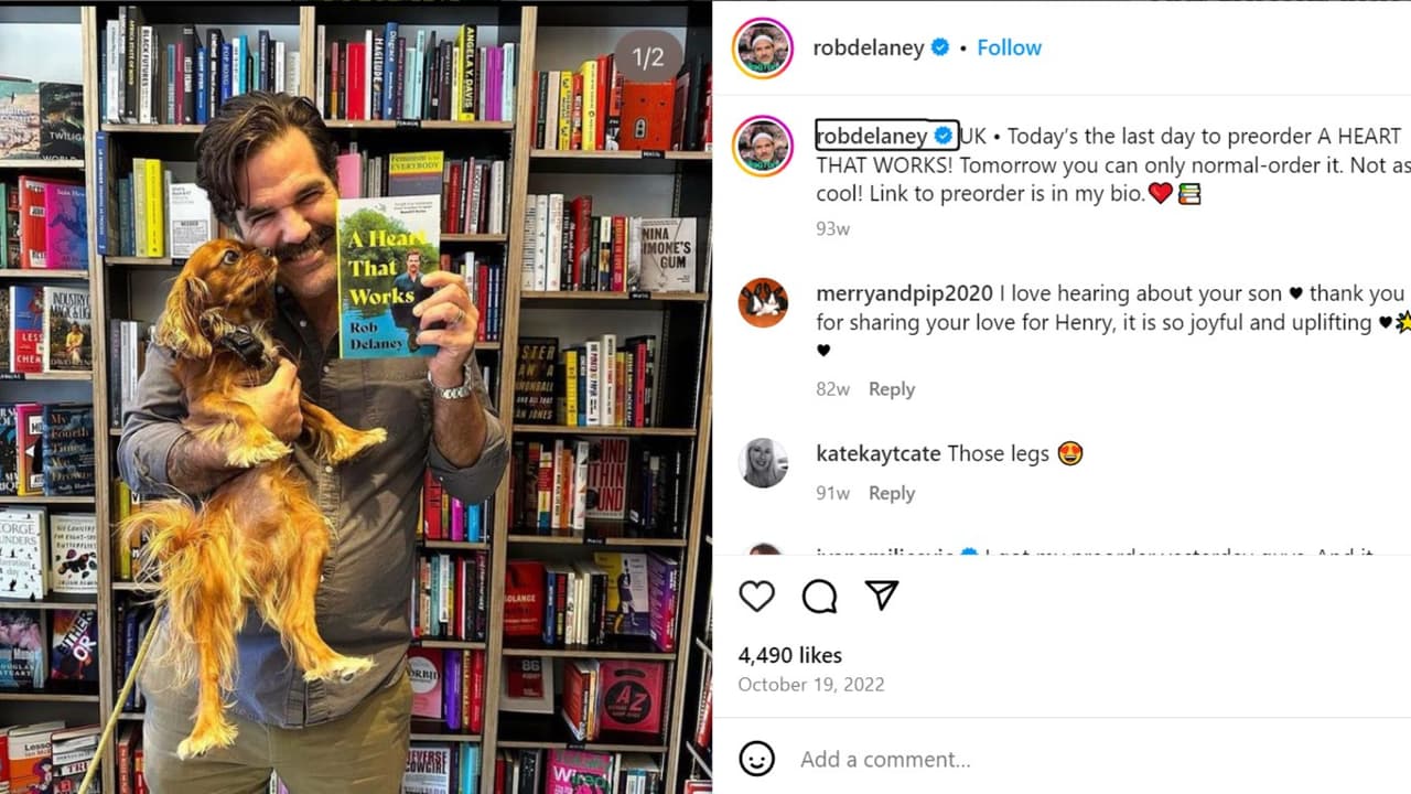 Rob escribió el libro 'A Heart That Works' tras la muerte de Henry.