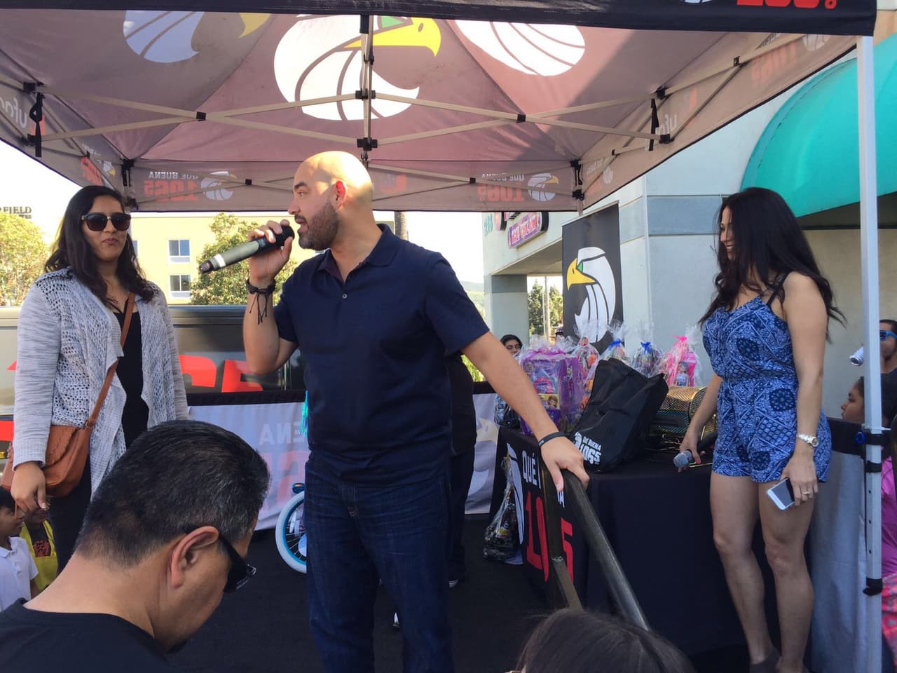 Raúl 'El Pelón', Carla Medrano y El Feo se enamoraron del cariño por parte de sus seguidores en San Diego.