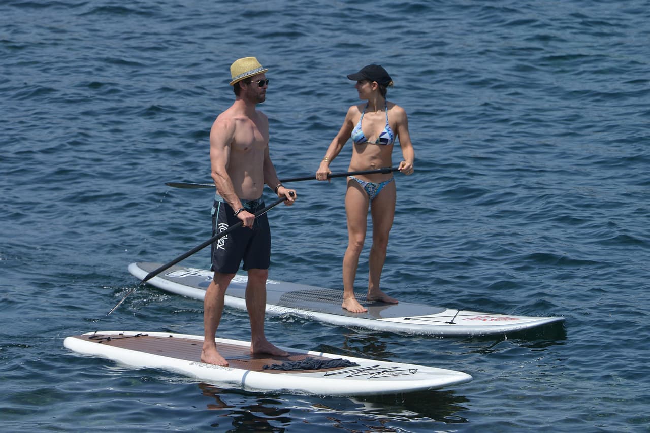 Las orillas del mar Mediterráneo fue el lugar escogido por pareja...