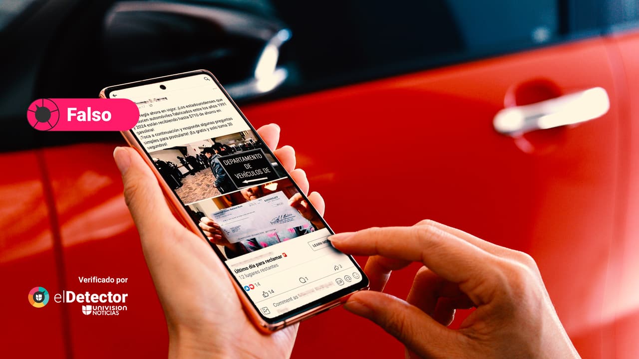 No existe un programa gubernamental que ofrezca a los estadounidenses un ahorro de hasta $710 en gasolina