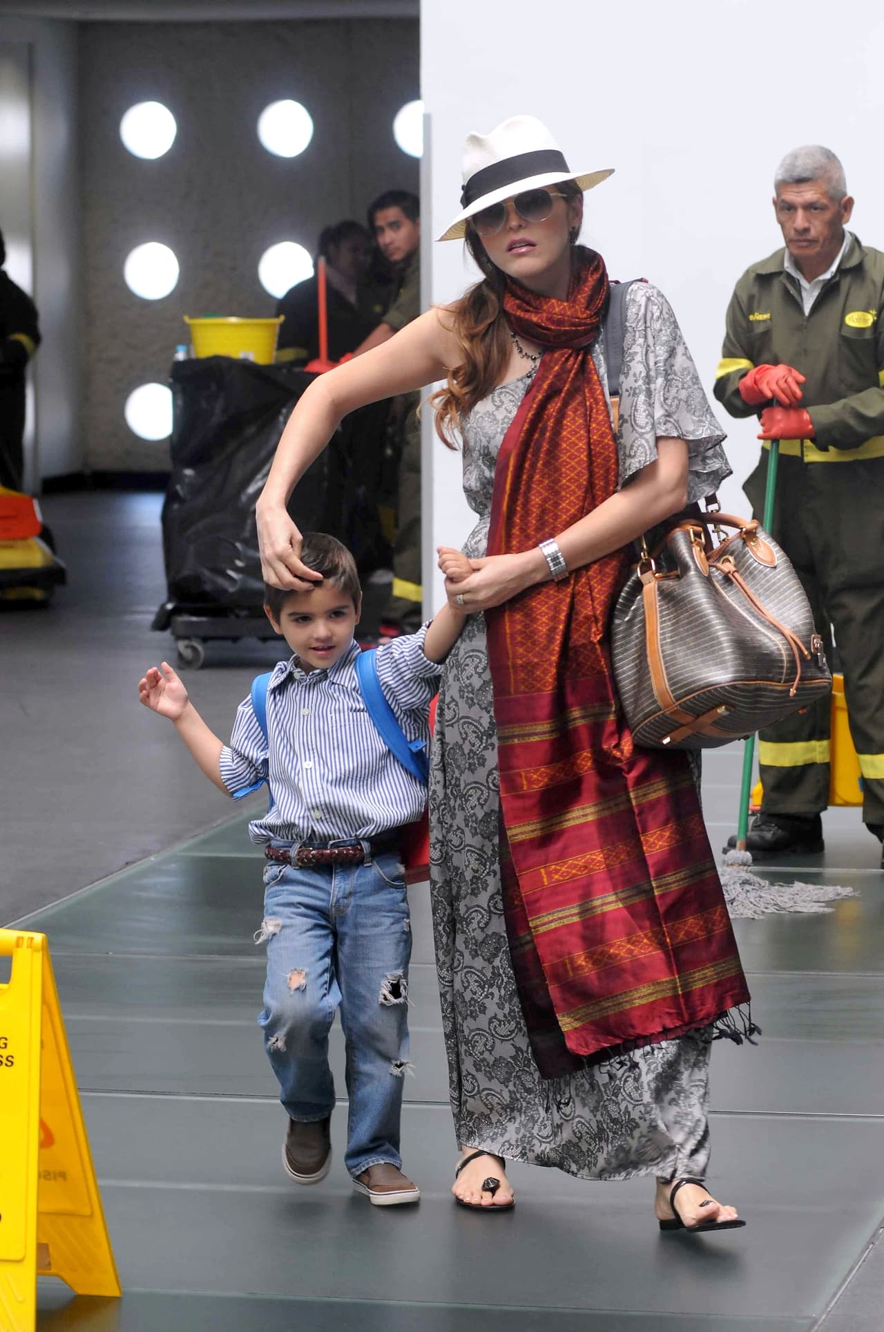 Tiempo después, se casó con ‘El Pirru’ y aunque la relación falló, el matrimonio dio como fruto el nacimiento de José María. En esta foto, el pequeño tenía 4 años.