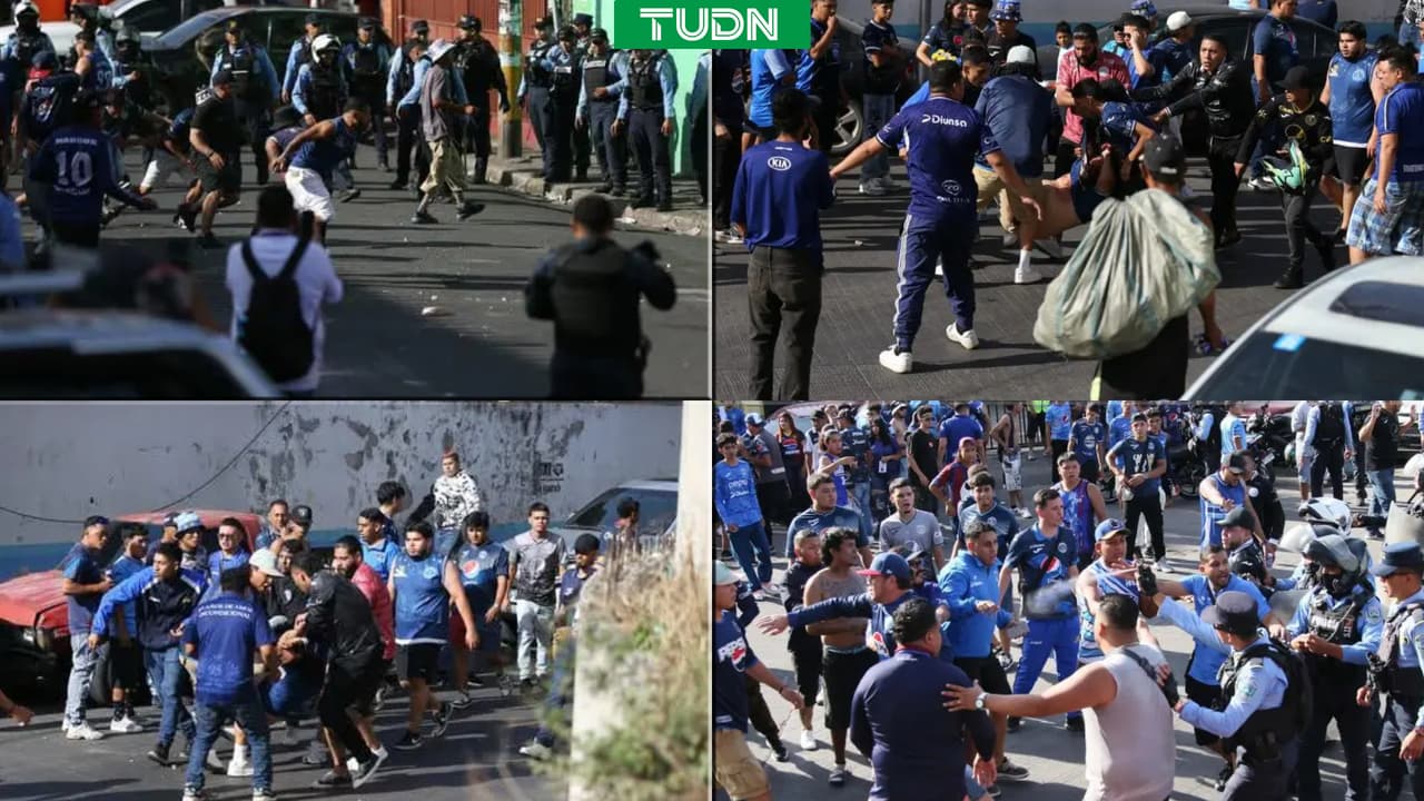 Violencia desata el caos: disparos y heridos en el Clásico de Honduras