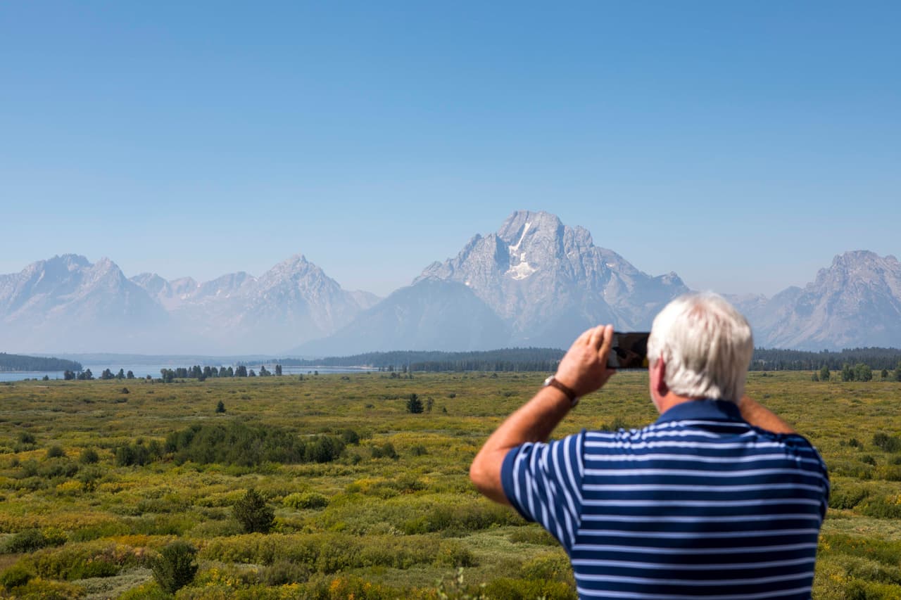 En octavo lugar se encuentra el Parque Nacional Grand Teton, ubicado en el estado de Wyoming, Estados Unidos.